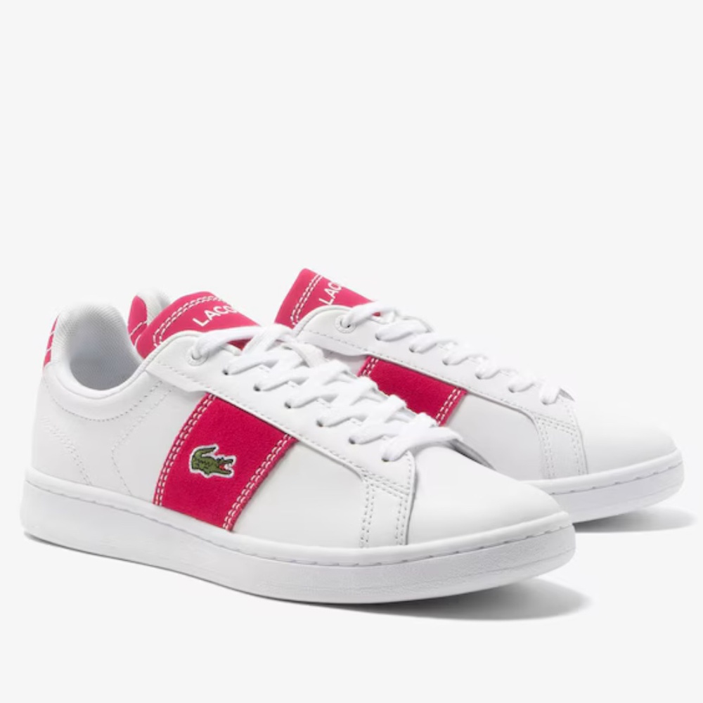 Lacoste Women's Carnaby Pro CGR Bar Contrast Leather Sneakers